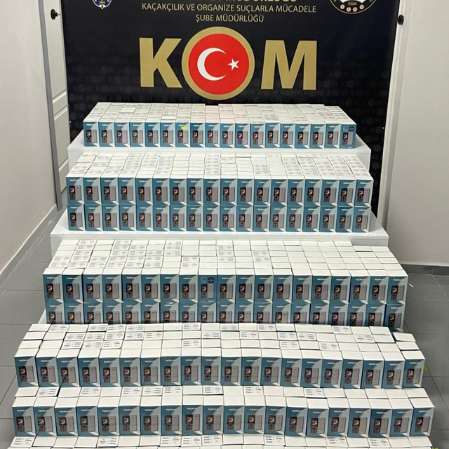 Isparta'da kaçakçılık operasyonu