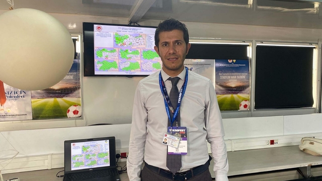 TEKNOFEST´teki Meteoroloji Gözlem TIR'ından İzmir için gök gürültülü sağanak uyarısı