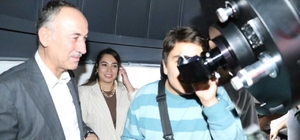 Kırıkkale'de öğrenciler gökyüzünü inceledi