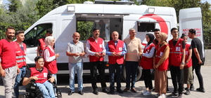 Türk Kızılay'dan Siirt'e mobil ikram aracı desteği