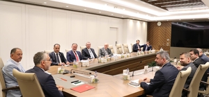 AK Parti Mardin heyeti Ankara'da ziyaretlerde bulundu 