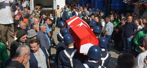 Görelespor Kulübü Başkanı gazi Engin Camadan'ın cenazesi defnedildi