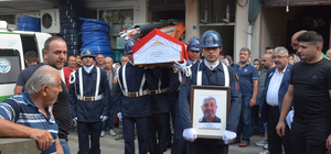 Kazada hayatını kaybeden terör gazisi Görelespor başkanı için askeri tören