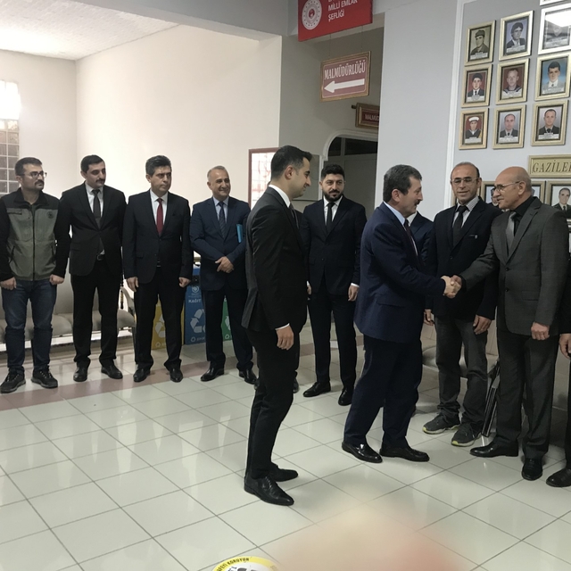 Samsun Valisi Tavlı'dan Ladik ilçesine ziyaret