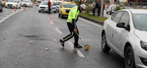 Erzurum'da 2 ayrı trafik kazasında iki kişi yaralandı
