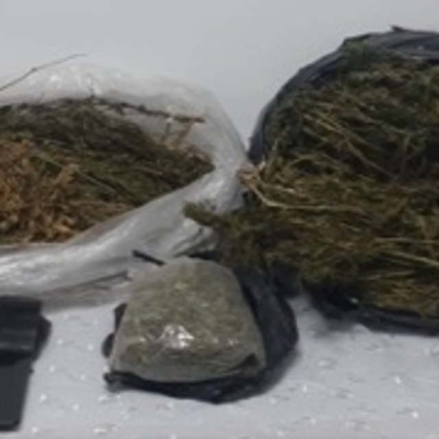 Denizli'de uyuşturucu operasyonunda 11 kilo 500 gram esrar ele geçirildi