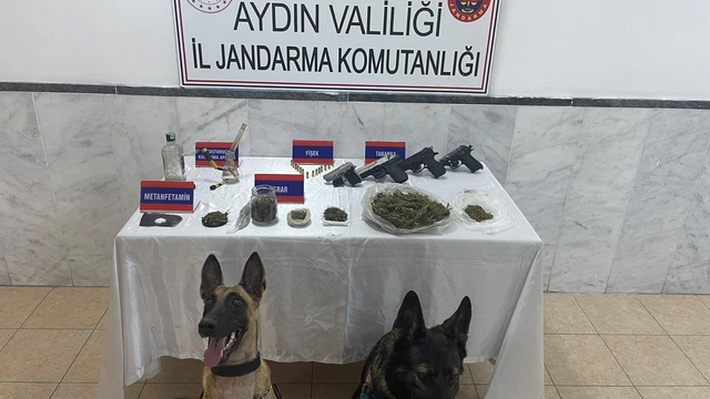 Aydın'daki uyuşturucu operasyonunda 1 kişi gözaltına alındı