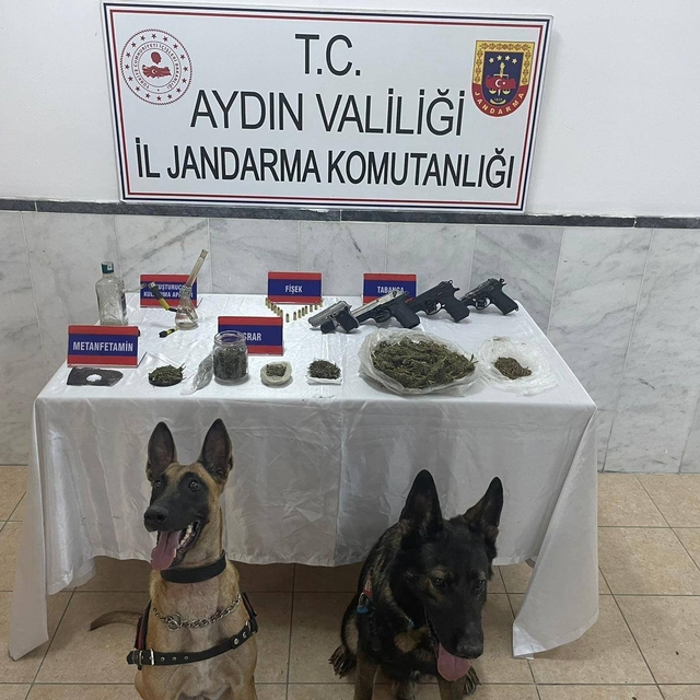 Aydın'daki uyuşturucu operasyonunda 1 kişi gözaltına alındı