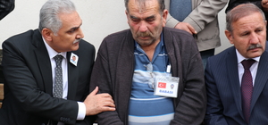 Silah kazası sonucu şehit olan polis memuru Erzurum'da son yolculuğuna uğur...