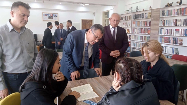 Yozgat Milli Eğitim Müdürü Altınkaynak, Sorgun'da okulları ziyaret etti