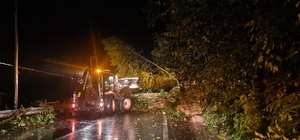 GÜNCELLEME - Rize'de şiddetli yağış etkili oluyor