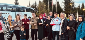 Trabzon'daki özel gereksinimli bireyler ve aileleri kampa katıldı