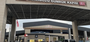 Modernize edilen Türkgözü Gümrük Kapısı'nda araç çıkışı yüzde 65 arttı