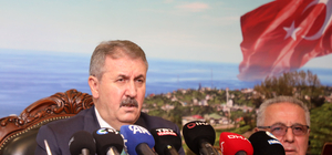 BBP Genel Başkanı Destici, Suriye'nin kuzeyindeki operasyonu değerlendirdi: