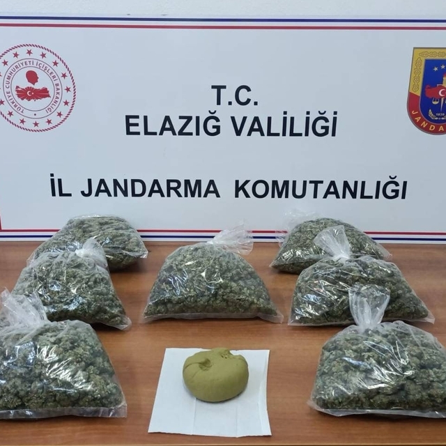 Elazığ'da uyuşturucu operasyonunda yakalanan 4 şüpheli tutuklandı
