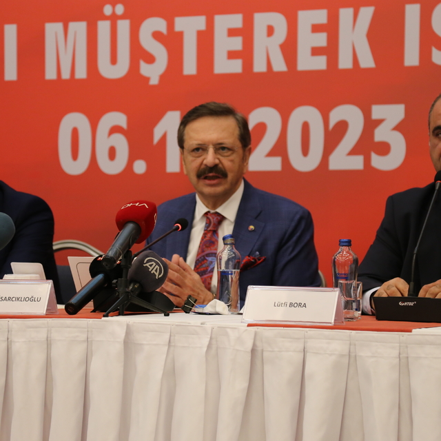 TOBB Başkanı Hisarcıklıoğlu, Tokat Oda Borsa Müşterek İstişare Toplantısı'n...