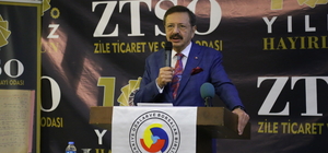 TOBB Başkanı Hisarcıklıoğlu, Zile TSO'nun 100. kuruluş yıl dönümü etkinliğine katıldı