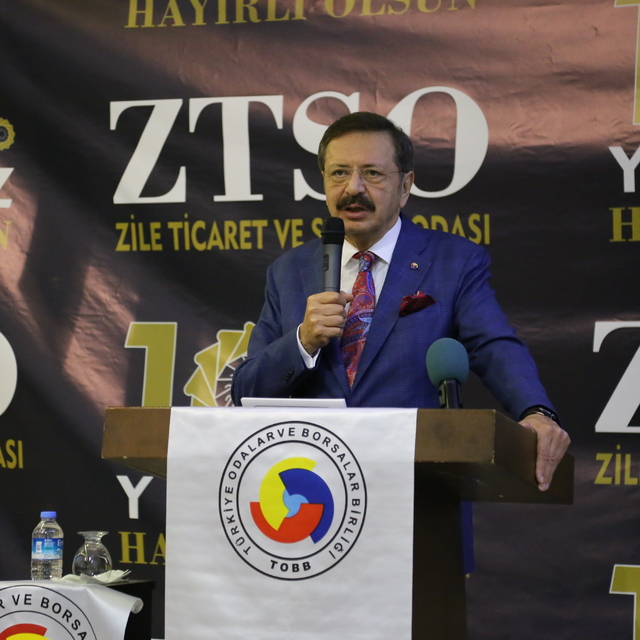 TOBB Başkanı Hisarcıklıoğlu, Zile TSO'nun 100. kuruluş yıl dönümü etkinliği...