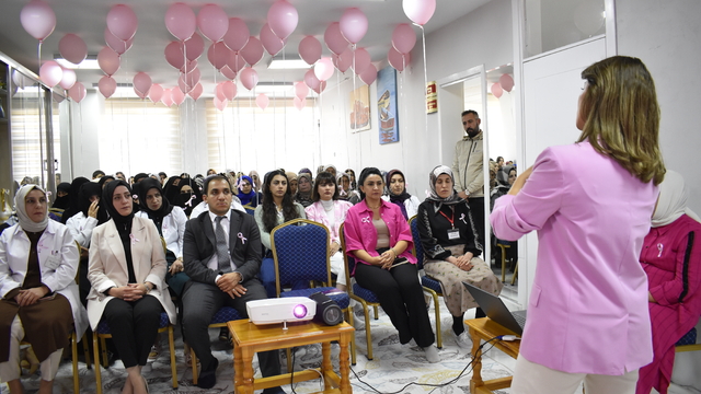 Mutki'de "Meme Kanseri Bilinçlendirme ve Farkındalık Ayı" konferansı