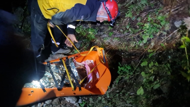 Artvin'de uçuruma yuvarlanan kamyonetteki 3 kişi yaralandı