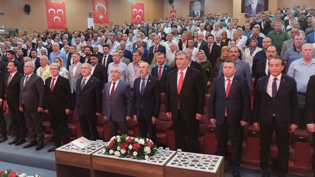 MHP Osmaniye İl Kongresi yapıldı