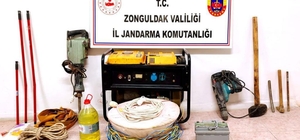 Zonguldak'ta kaçak kazı iddiasıyla yakalanan 7 zanlı salıverildi