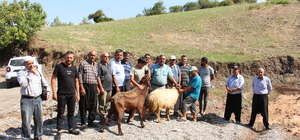 Hatay'da su sorunu giderilen depremzedeler mevlit okuttu
