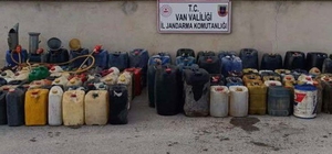 Van'da 2 bin 100 litre akaryakıt ele geçirildi