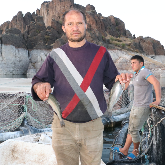 Çekerek Barajı'nda balıkçılık çiftçilerin geçim kaynağı oldu