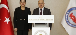 Vali Dağlı, Boğazkale'de incelemelerde bulundu