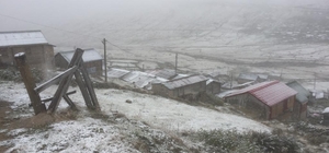 Rize'nin yüksek kesimleri beyaza büründü