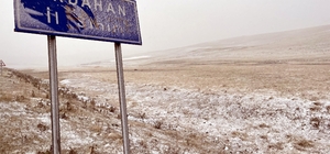 Ardahan'da kar yağışı yüksek kesimleri beyaza bürüdü