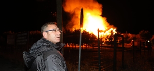 GÜNCELLEME 2- Kars'taki Kütük Ev'de yangın tekrar başladı