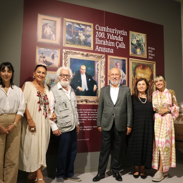 İyilik İçin Sanat Derneği İbrahim Çallı anısına Çal'da resim sergisi açtı
