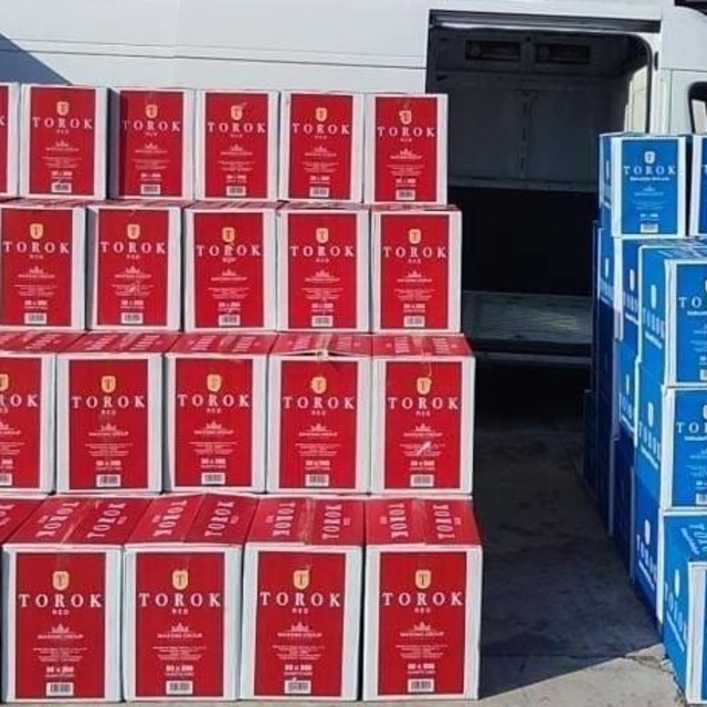 Tekirdağ'da 1 milyon 680 bin makaron ele geçirildi