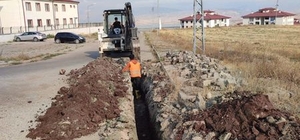 Akıncılar'da doğal gaz altyapı çalışmaları sürüyor 