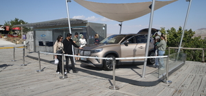 Türkiye'nin yerli otomobili Togg Kapadokya'da tanıtıldı