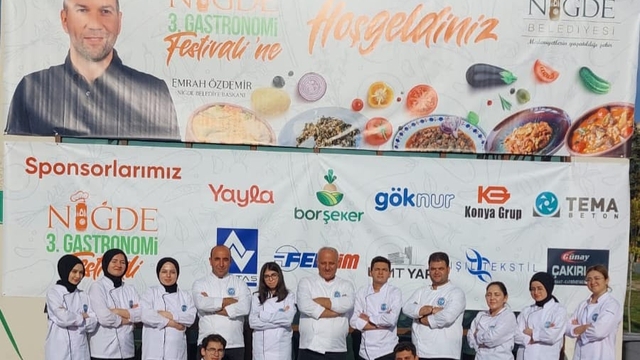Kayseri Üniversitesinin aşçılık programı öğrencileri festivallerden ödülle döndü