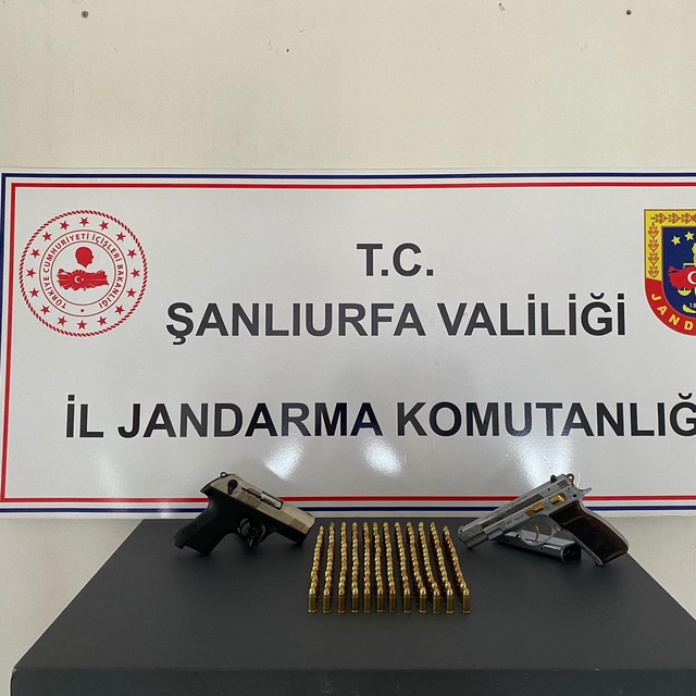Şanlıurfa'da havaya ateş açan 2 şüpheli yakalandı
