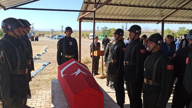 Çankırılı Kıbrıs gazisi son yolculuğuna uğurlandı