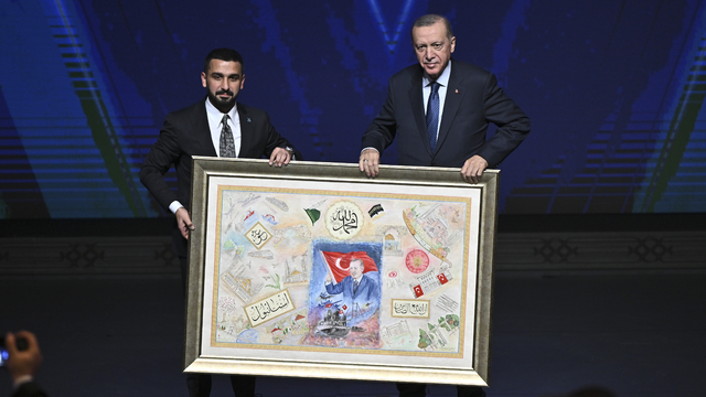 Cumhurbaşkanı Erdoğan Türkiye Gençlik Vakfı Teşkilat Buluşması'na katıldı: (1)