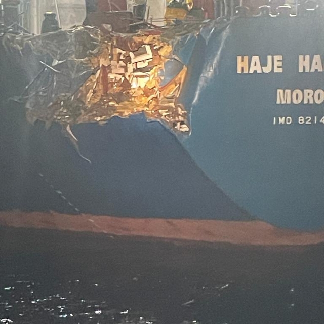 Marmara Adası açıklarında gemi kazası