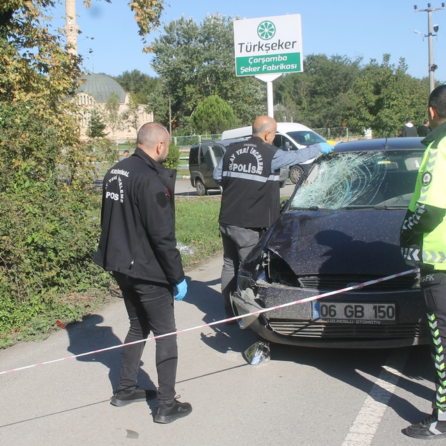Samsun'da otomobilin çarptığı kadın yaşamını yitirdi
