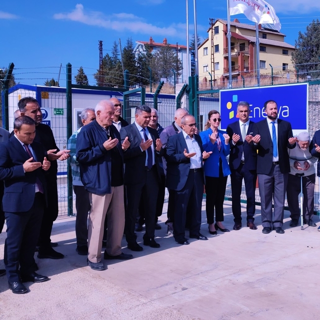 Derebucak ilçesinde doğal gaz sevinci