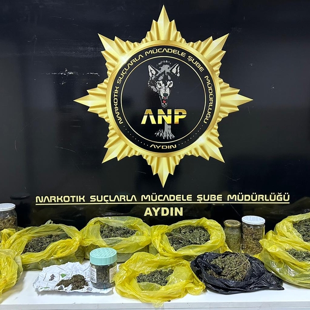 Aydın'daki uyuşturucu operasyonunda 3 kişi gözaltına alındı