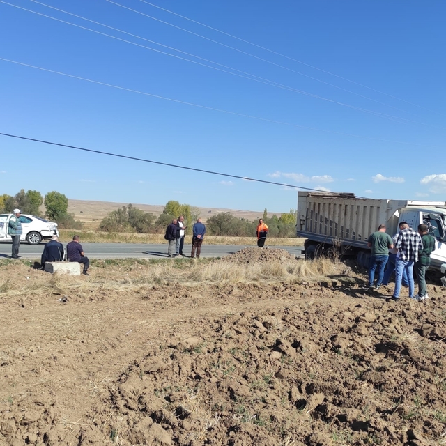 Kayseri'de trafik kazasında 2 kişi yaralandı