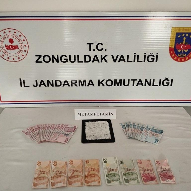 Zonguldak'ta uyuşturucuyla yakalanan zanlı tutuklandı