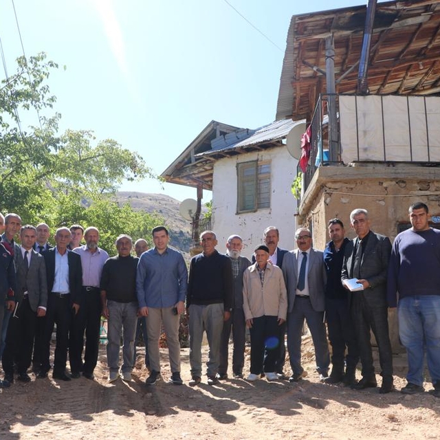 Keban Kaymakamı Furkan Atalık, 5 köyü ziyaret etti