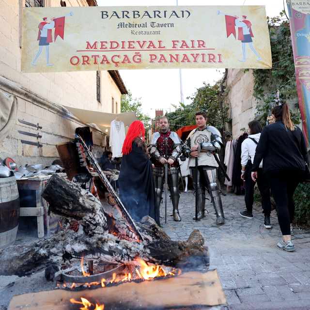 Nevşehir'de "Orta Çağ Panayırı" düzenlendi