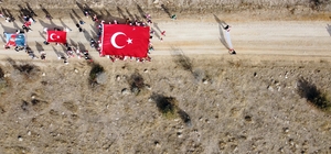 Çankırı'da "14. İstiklal Yolu Yürüyüşü" gerçekleştirildi